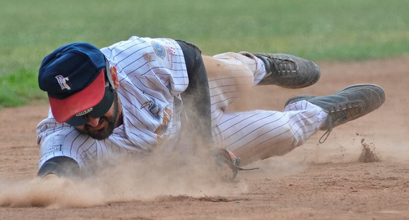 Giocatore Non Vedente Di Baseball