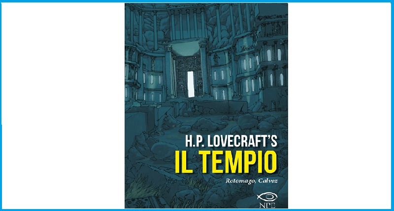 Copertina del fumetto d'autore Il Tempio