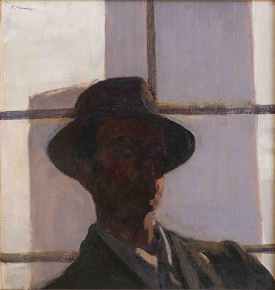 Paolo Manaresi Autoritratto Controluce 1929