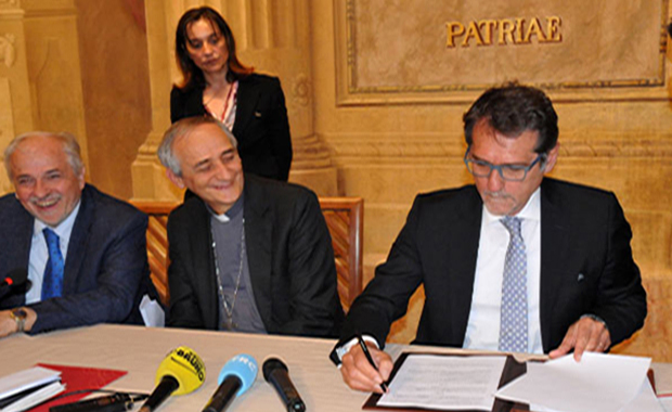 Sindaco E Arcivescovo Insieme Per Il Lavoro