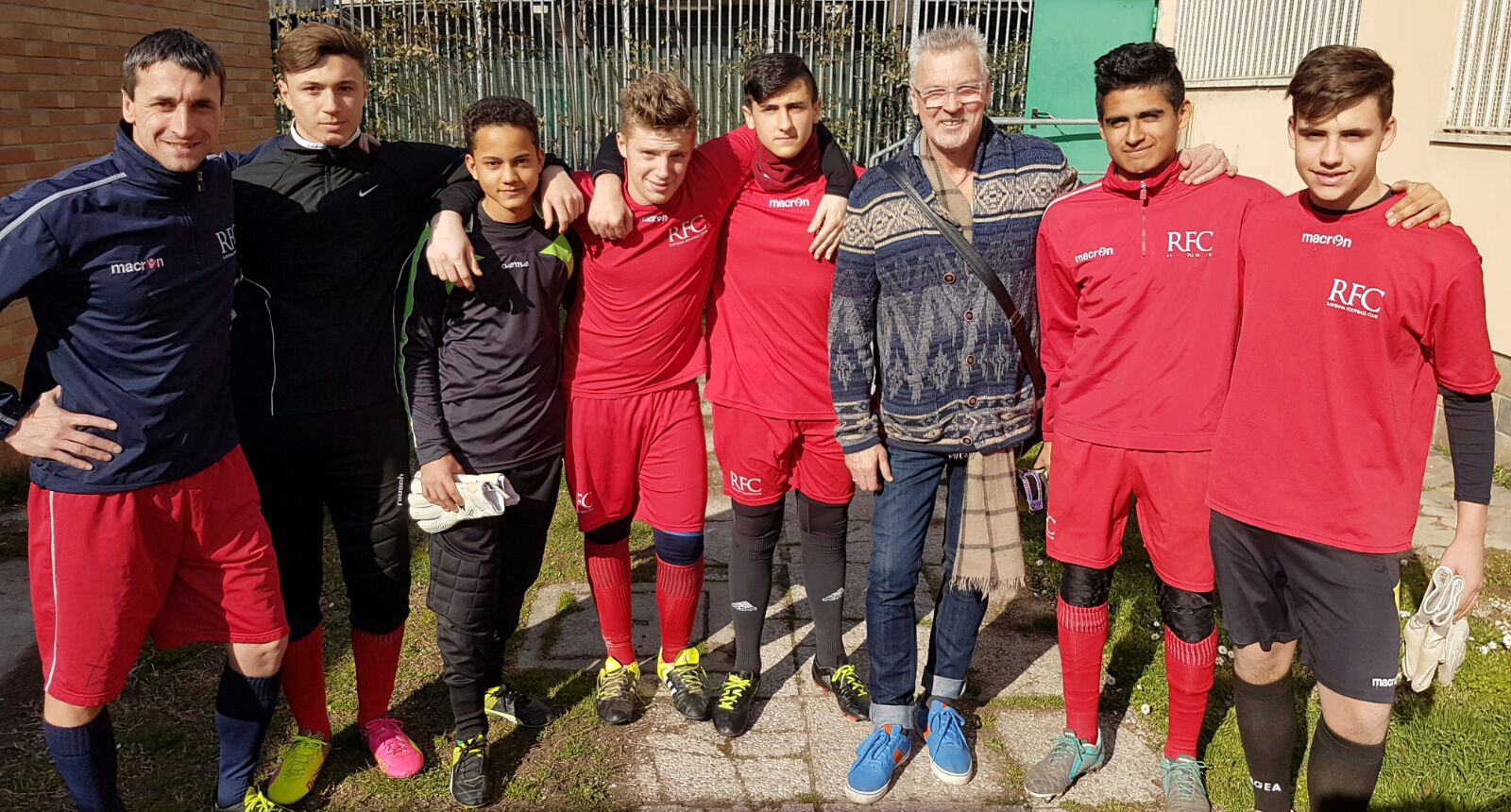 Tacconi Con I Portieri Del Ravenna Calcio