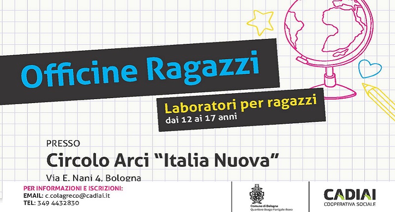 Cartolina di Officine Ragazzi
