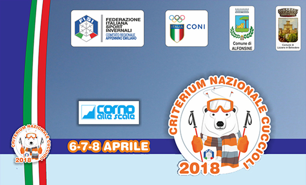 Criterium Nazionale Cuccioli 2018 Locandina