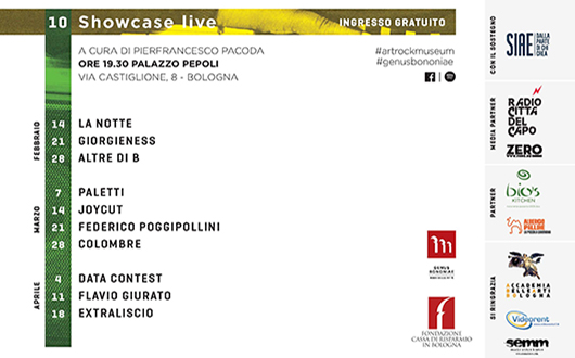 Elenco Artisti Prossime Serate