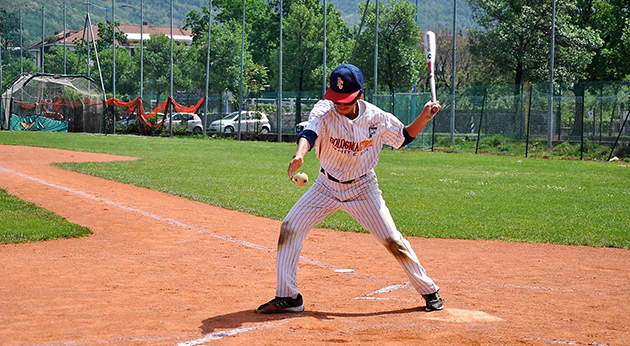 Giocatore Non Vedente In Azione