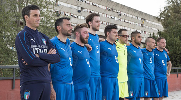 I Giocatori Della Squadra Italiana