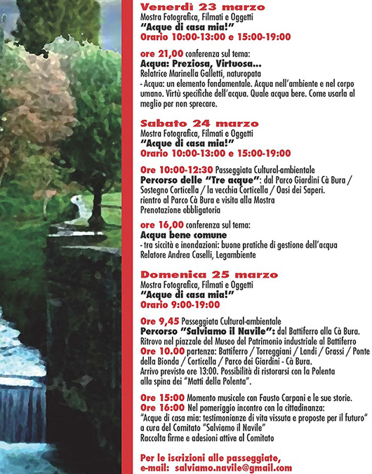 Acque Di Casa Mia Programma