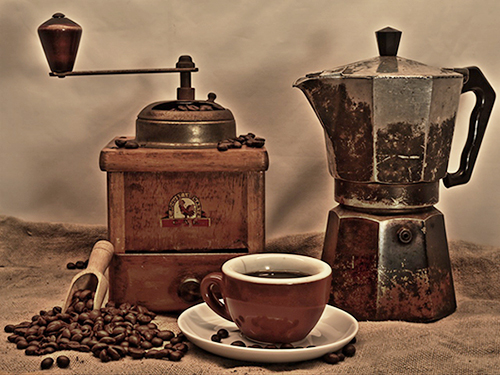 Macina Caffe Moka E Tazzina