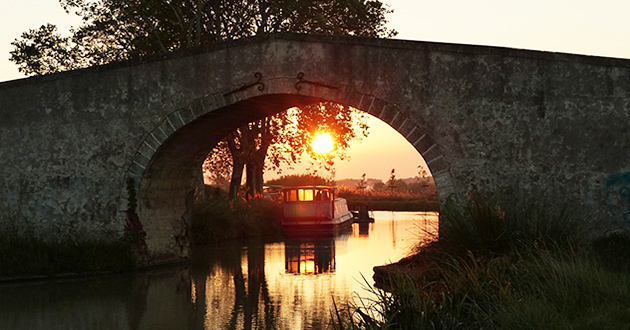 Tramonto Sul Canale