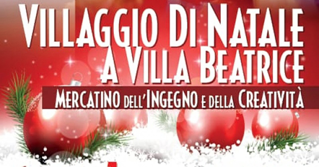 Villaggio Di Natale A Villa Beatrice Locandina