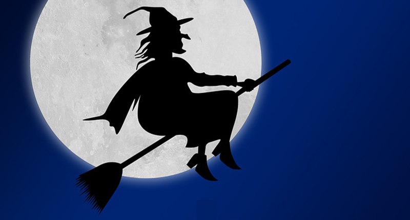 La Befana in volo