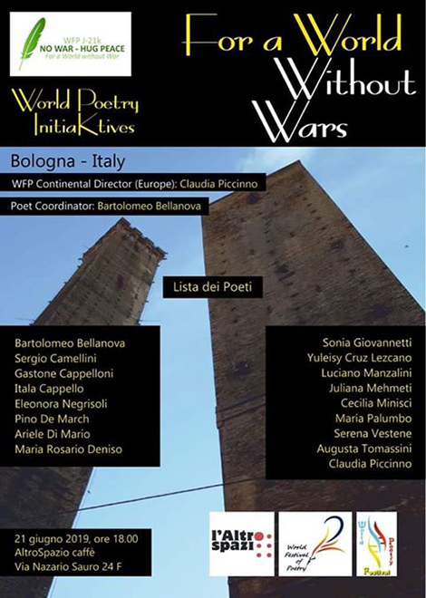Festival Poesia Mondiale Locandina