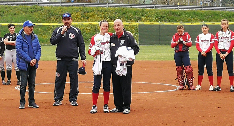 Foto di repertorio gemellaggio White Sox e Blue Girls 2018