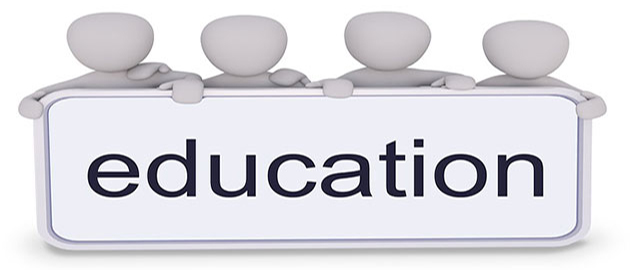 Fumetto Con Scritta Education