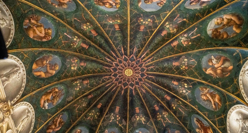 Camera San Paolo, cupola del Correggio