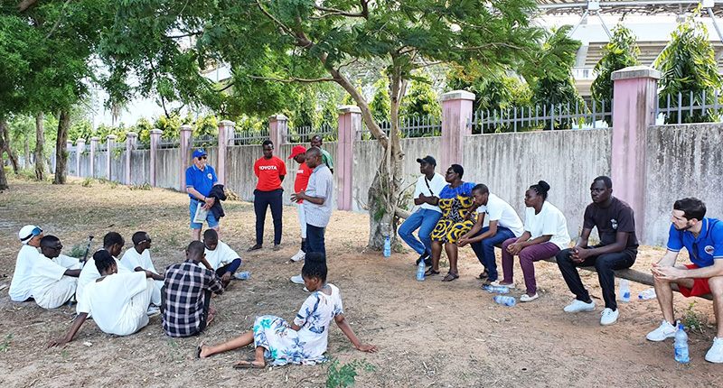 Clinic in campo Tanzania ©Photo by AIBXC
