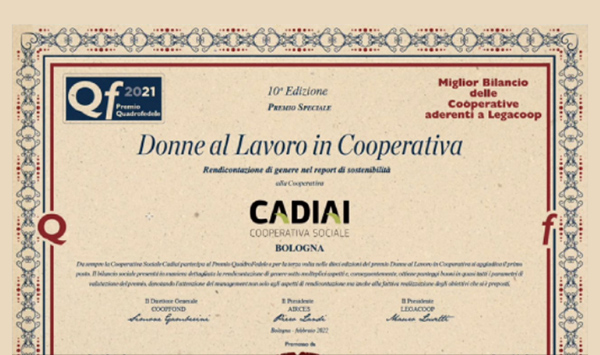 Pergamena Premio QuadroFedele