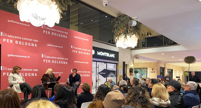 Presentazione al Trivio della Galleria Cavour 1959