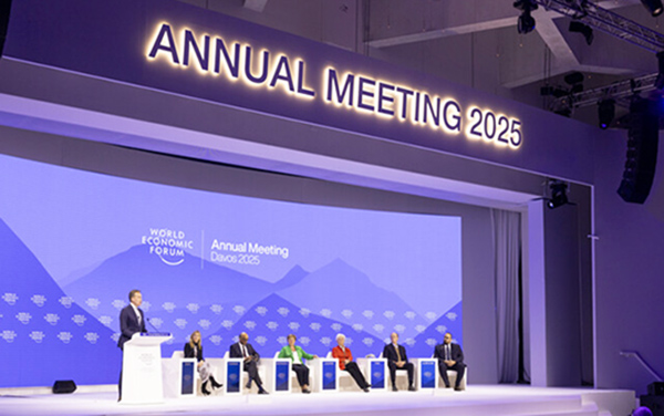 WEF Meeting 2025 A Davos