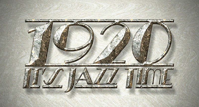 Targa con scritta Jazz Time